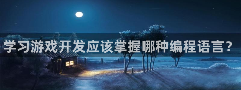 沐鸣2测速登录：学习游戏开发应该掌握哪种编程语言？