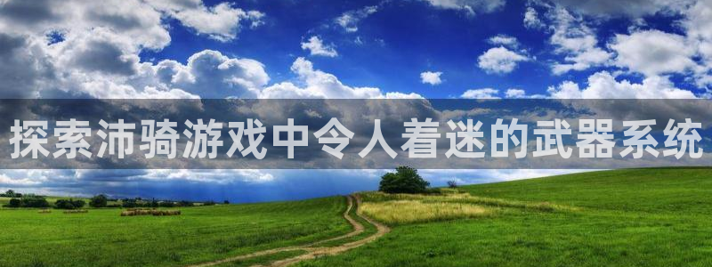 沐鸣娱乐2注册账号：探索沛骑游戏中令人着迷的武器系统